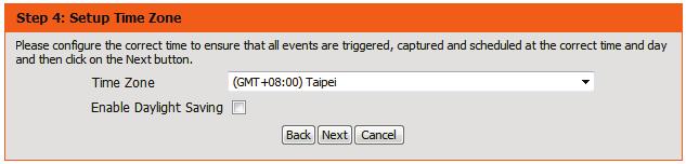 Configure the correct time to ensure that all events will be triggered