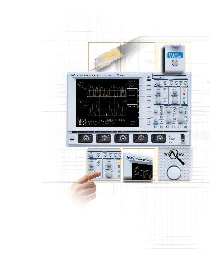 Catch the New Wave Easy as 1-2-3 Waverunner-2 oscilloscopes provide all you need to quickly capture, view and analyze your signals accurately and reliably: 1 GHz 350 MHz bandwidth 1 4 GS/s max,