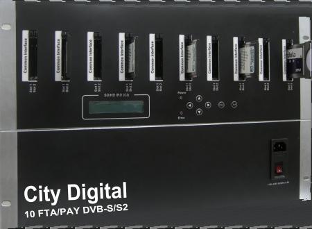 Product Briefs 10 IRD Rack can deliver (FTA + PAY) We use Professional Digital Satellite receivers with ASI and input and output interfaces which offers real time professional receive, demodulation,