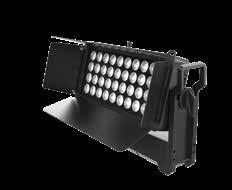 Seetronic Powerkon power linking cables 5-pin IP DMX Cables IP65 RATED Colorado Panel Q40 is a powerful IP65-rated rectangular wash light that features 40 15 W RGBW