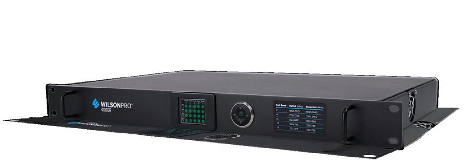 The 4000R literally delivers the power of four boosters in a single rack mount unit, and provides cell