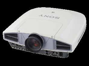 Full HD image Very large projection (up to 10 image) SONY VPL-FX52 DATA PROJECTORS Used to