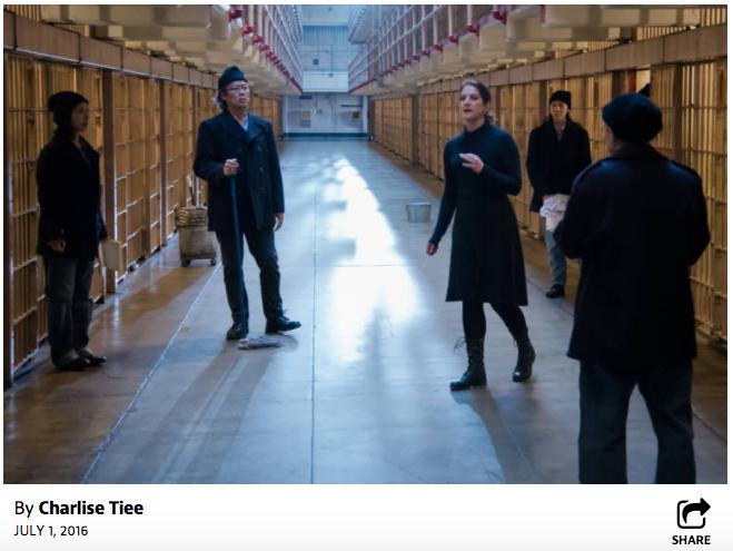 Alcatraz has been the setting of many Hollywood blockbusters from Escape from Alcatraz to The Rock. But a serialized, made-for-video opera? Now that s surely a first.