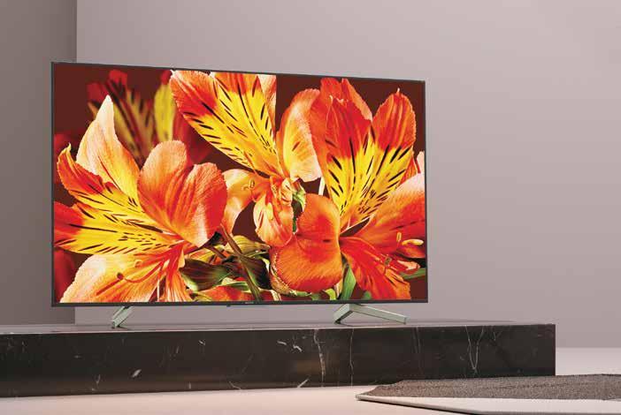 X8500F Series A clearer, more colourful picture 189cm (75) MRP Rs. 4,99,900/- 139cm (55) MRP Rs.