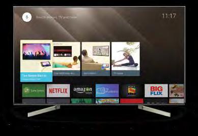 Sony s Android TV Stimulate Curiosity A world of content and applications Browse, search and install from a huge and ever-growing choice of apps on your BRAVIA in a brand new way.