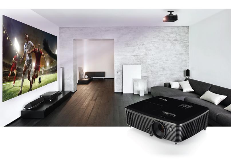 HD142X Big Screen Entertainment Lights on viewing 3000 ANSI Lumens Easy connectivity - 2x HDMI and