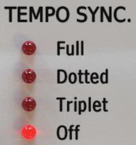 Signal flow Basic modules Tempo sync The LFO in Antresol can optionally synchronize the frequency and phase of oscillation with the host application s tempo.