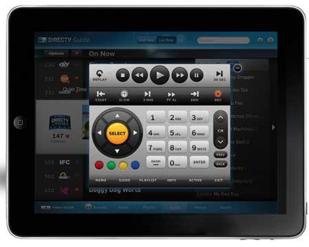 DIRECTV ipad App DIRECTV ipad App The DIRECTV ipad App is a FREE app that turns your ipad into a remote control, giving you more control of your TV experience.