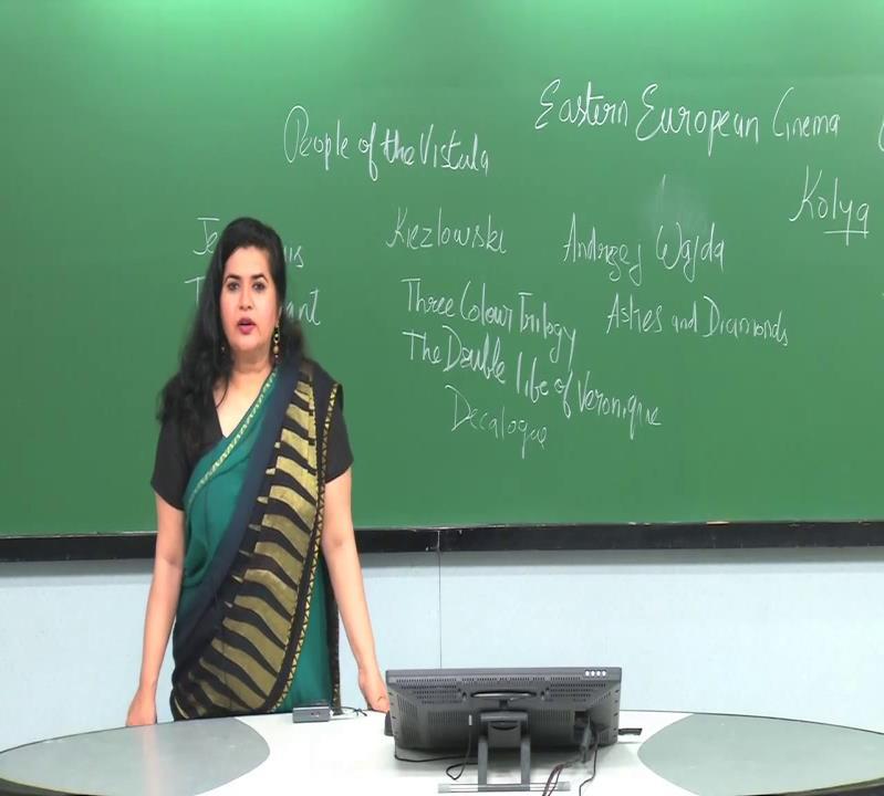 Film Appreciation Prof. Aysha Iqbal Department of Humanities and Social Science Indian Institute of Technology, Madras (Refer Slide Time: 00:11) Lecture - 38 Eastern European Cinema Good morning.