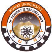 14 Annexure - D Kohat University of Science and Technology Similarity Index Certificate The Thesis/Synopsis (Line 1 of the title in bold) (Line 2 of the title in bold, if any) (Line 2 of the title in