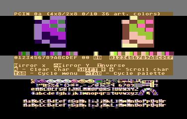 18 to 32 colors can be seen onscreen at Graphics 0