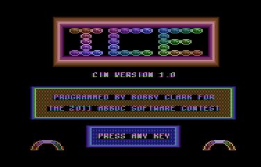 ICE CIN: Edits in the CIN/MIN/PCIN modes To run the editor, insert the appropriate disk and boot your Atari