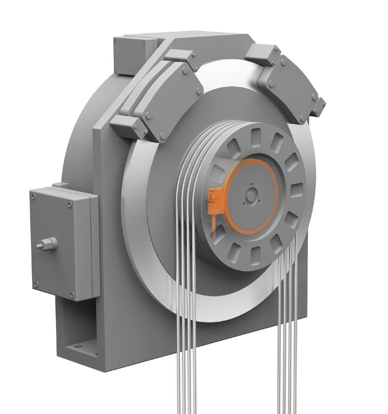Encoders for elevator technology Bearingless encoders for direct drives Direct drives designed as external rotor motors are available in various versions which are characterized by a