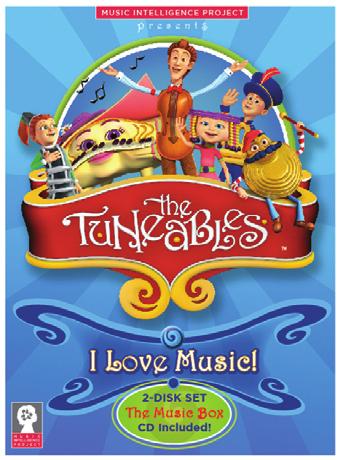 Through the imaginative world of Tuneville, fun characters encourage children to participate in songs and activities that provide