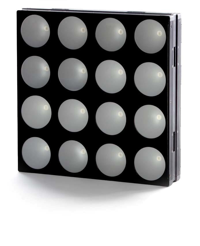 KLING-NET MATRIX PANELS HIGH OUTPUT TRI-COLOUR LEDS High power tri-colour LED panel for eye-candy effects, wash light or blinder effect. Art-Net protocol supported.