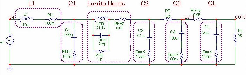 B: Example of Noise Elimination LPF Fig.2 Example of Noise Elimination LPF PS: (Polyswitch) minismdc050f-2 (Ih=500mA) LFB: (Ferrite Bead) Fig.