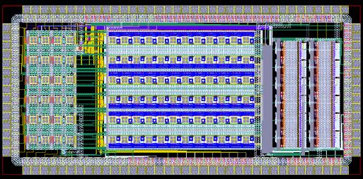 input (1 st layer ILC VTX) -: f/e noise: 34nA@40pF, 17nA@10pF, add 37nA for memory cells 50nA@40pF at 40pF with g q