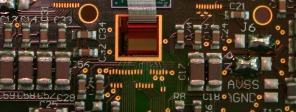 channel readout chip 50 MHz band width in the f/e On-chip pedestal subtraction by