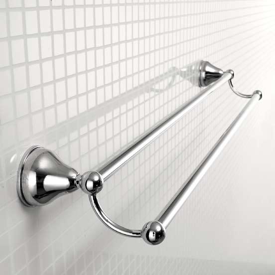 chiara series > accessories Double towel rail