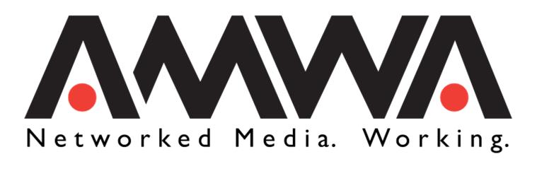 Working to define the media flows Advanced Media Workflow Association (AMWA) a trade group tasked with developing workflow protocols for