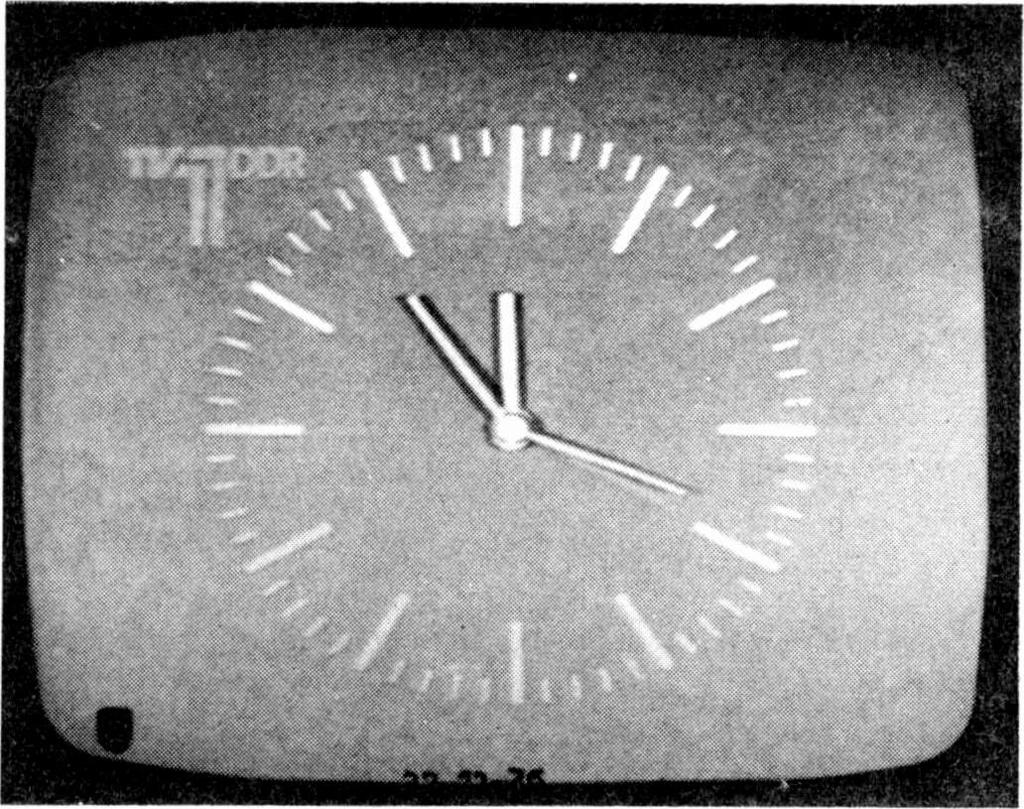 The new OFF (East Germany) clock. Courtesy Ryn Muntjewerff. NDR-TV (West Germany) identification. Photo courtesy of Ryn Muntjewerff. A new reader, A.