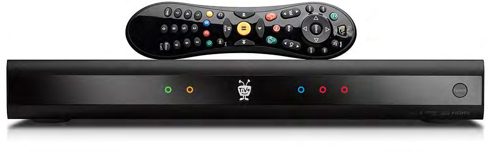 Control live or recorded TV with pause, rewind (3 speeds), fast-forward (3 speeds), slow-mo and instant replay Record two shows at once while watching a recorded show One-click 30 second skip to