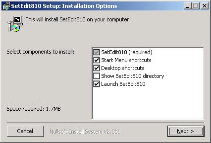 2 Installation System requirements: PC with Windows NT/2000/XP/Vista, one free serial port and 20 MB of free disc space.