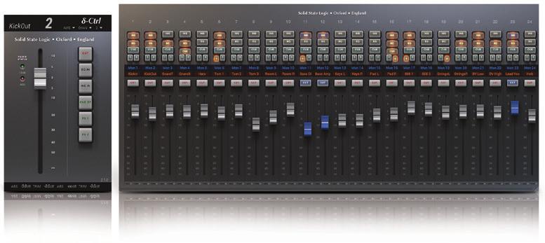 AWS δelta Mid-scale hybrid production console Designed for mid-scale commercial recording and production facilities, the AWS δelta is available with 16 inputs (AWS 916), 24 inputs (AWS 924) or 48