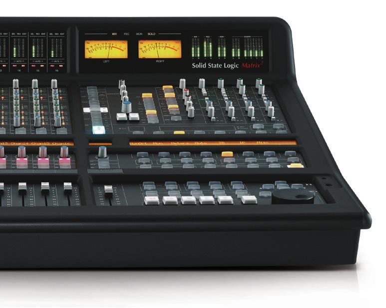 Cue, FX, Cut and analogue faders can be automated 16 motorised fader, 40-input SuperAnalogue summing mixer Switchable Input/DAW monitoring paths across all 16 channels for tracking Dual stereo Mix