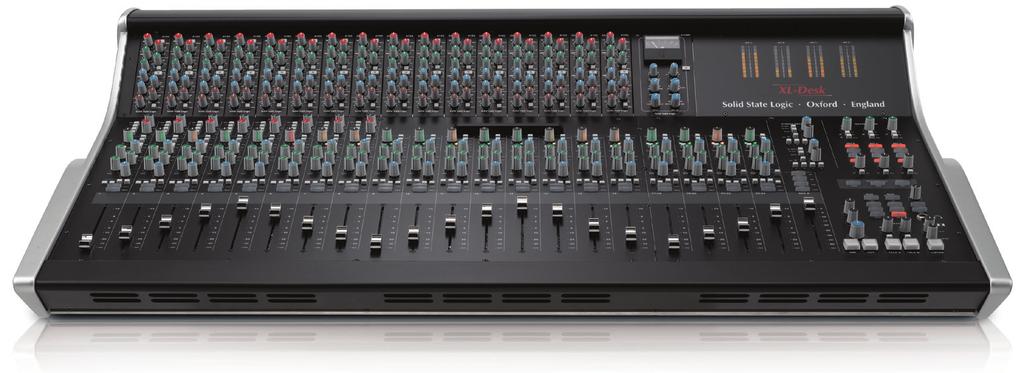 console products have made the new hybrid studio standard. XL-Desk is in many ways a traditional 24 into 8 analogue console but it packs in an incredible collection of features.