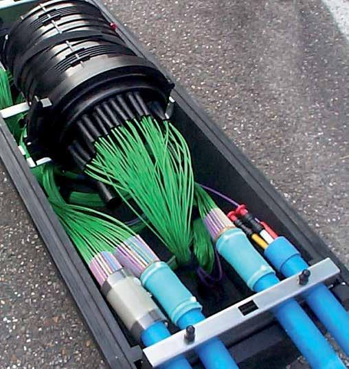 Outdoor Enclosures HellermannTyton s extensive portfolio of fiber closures and accessories can be applied across all areas of Broadband and FTTx applications.