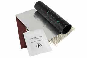 Heat Shrink Sleeving HellermannTyton heat shrink kits are manufactured with crosslinked polyolefin and an internal lining of hot melt adhesive.