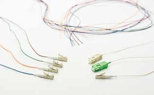 Optical Fiber Pigtails Optical Fiber Pigtails are used in place of field terminations to provide a reliable and high-performing pluggable connection for outdoor and higher fiber count feeder and