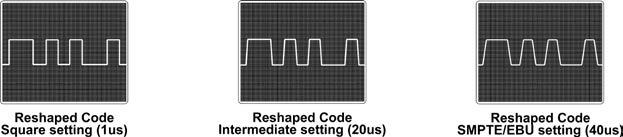 Page 12 SR-112 User Manual (Rev 4.01) As a general rule, if time code is patched directly into a reader, use the square wave position; but, whenever possible cross-talk problems exist (i.e. in an audio patchbay.