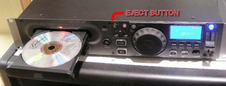 Playing CD's Select CD track. There are two buttons that move track selection forward or backward.