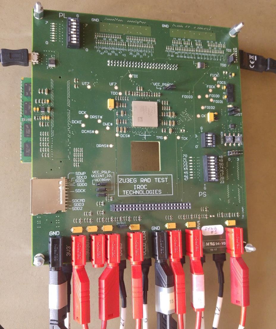 Test Setup Test Board Overview Tester interface FPGA SW&LED USB UART DDR3 SODIM module SD Memory Card JTAG interface QSPI