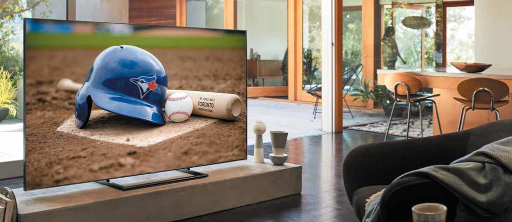 FREE official Sports Team Merchandise with the Purchase of any Samsung 4K TV.