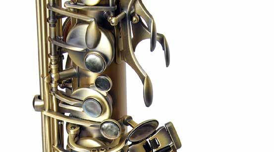 Saxophones XG SERIES SDT-XG-505 Select Abalone Mother Of Pearl Key tips for long life, beauty and digital comfort.
