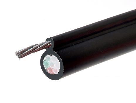 Assemblies of PE microducts (m/d) (5mm), each with low friction performance. Each assembly (tube bundle) is surrounded with a sheath of LFH material suitable for indoor fire regulation use.