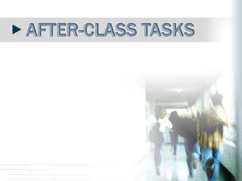 After-class tasks Liaison Page 15