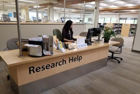 Ask for Help Research Help Desk - Get help with finding resources & citations - Drop