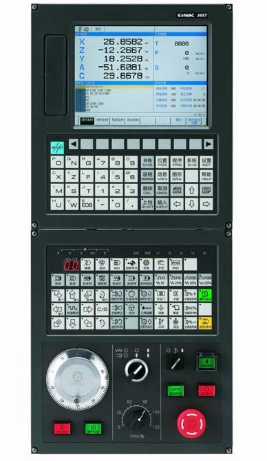 GSK988T TURNING CENTER CNC SYSTEM GSK988T is a new CNC controller for slant bed CNC lathe and turning center, adopt micro processor of 400MHz high performance, and it can control five feeding axes