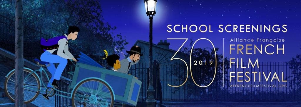 Melbourne 06 March - 10 April 2019 The Alliance Française French Film Festival is pleased to present the 2019 School Session Selection!