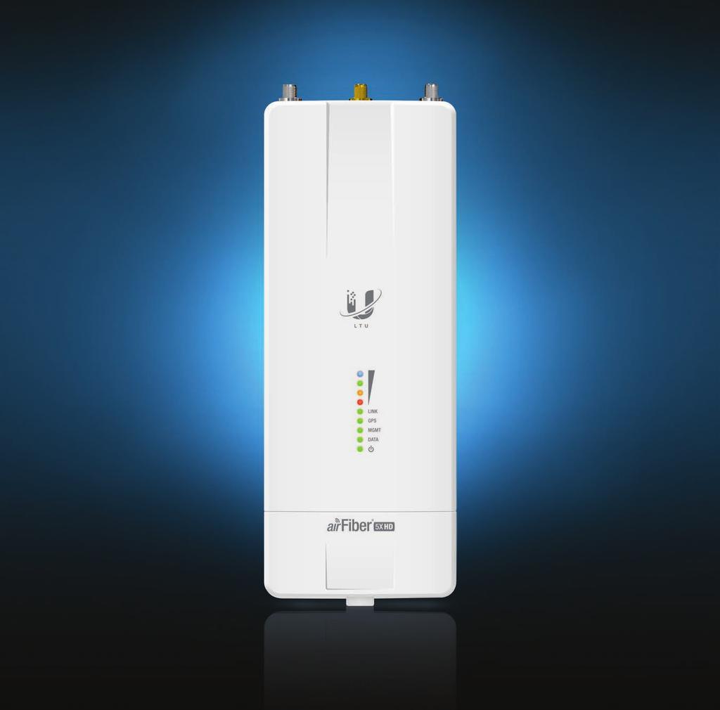 5 GHz Carrier Radio with LTU Technology Model: AF 5XHD Up to 1+ Gbps Real Throughput,