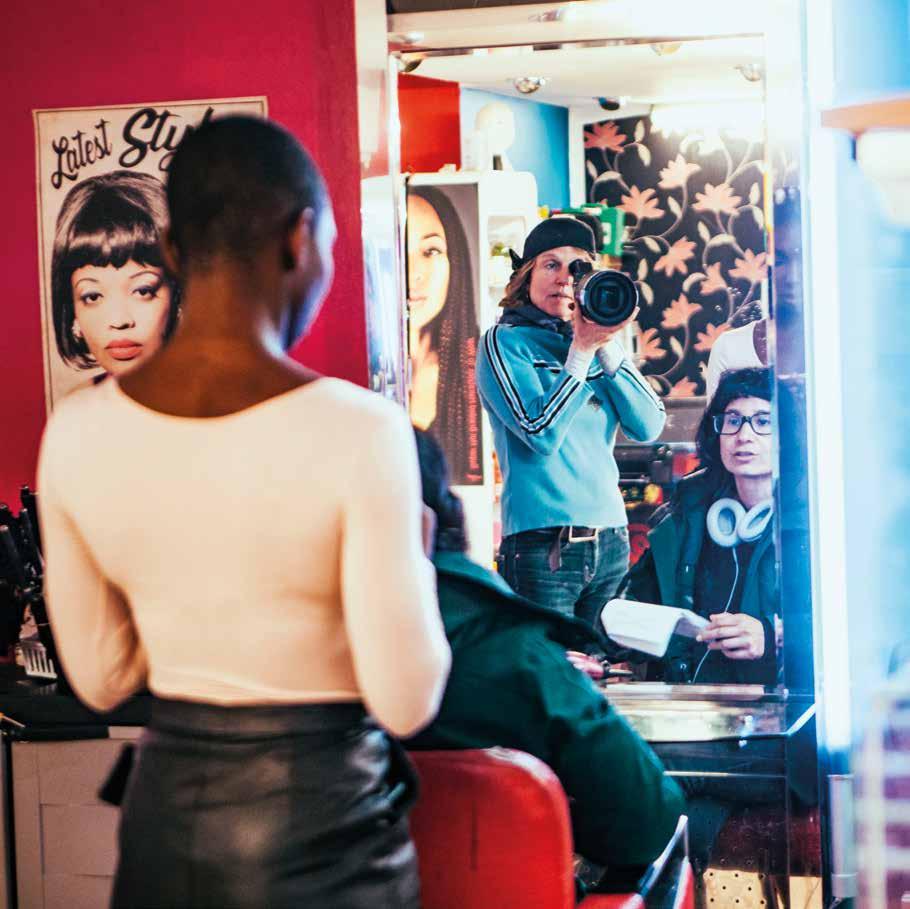 Director Tinge Krishnan, director of photography Catherine Derry, and lead actor Michaela Coel on the set of Been So Long CREATIVE EUROPE It was another successful year for our team at Creative