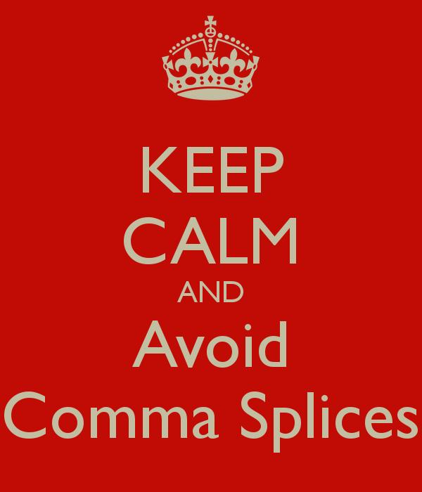 What are some punctuation errors to avoid?