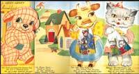 An Aunt Mavor Toy Book, notable for being the first title in the series to have a double-page color spread and the first to have its own picture on the cover.