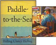 914.764.7410 Pg 46 Aleph-Bet Books - Catalogue 92 CALDECOTT HONOR 333. HOLLING,HOLLING C. PADDLE TO THE SEA. Bost:HM 1941 (1941).