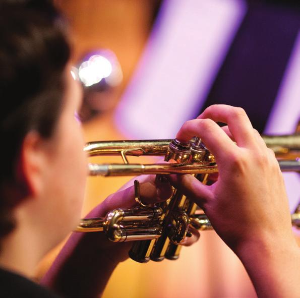 Intermediate BEYOND THE HORIZON by Rossano Galante Junior Wind Ensemble Our concert this evening opens with an exciting fanfare, featuring the brass section.
