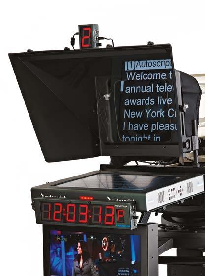 ClockPlus A more intelligent timecode display The ClockPlus is an LED SMPTE/EBU timecode display which has the added feature of changing colour from green to red when a suitable Tally input is